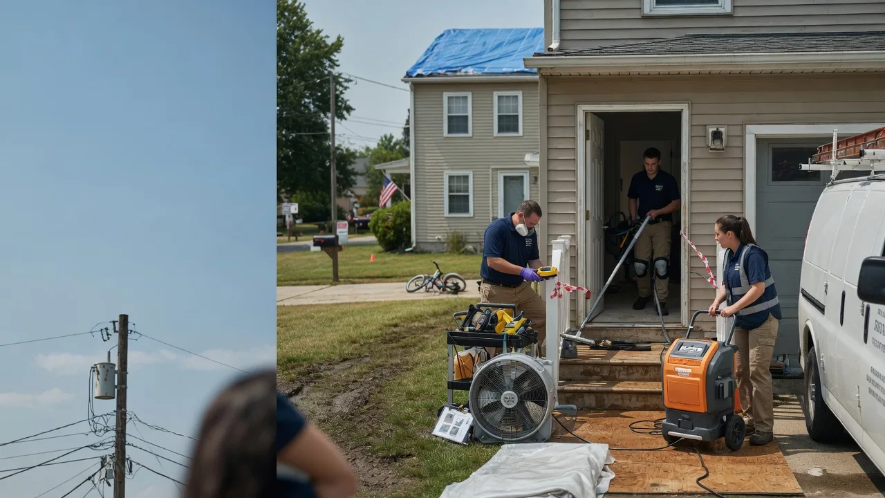 Water Damage Repair in Roundhead, OH near me